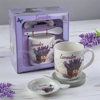Lavender Bliss Mug Gift Set Buy Household Gift Items Online for specialGifts