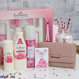 ENCHANTEUR ROMANTIC GIFT PACK WITH WALLET Buy Fashion | Handbags | Shoes | Wallets and More at Kapruka Online for specialGifts