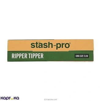 Stash Pro Ripper Tipper Brown King Size Smoking Rolling 32 Leaves With 32 Filter Tips Buy Online Grocery Online for specialGifts