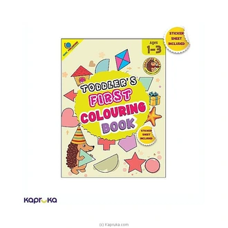 Toddler`s First Colouring Book Age 1-3  Online for none