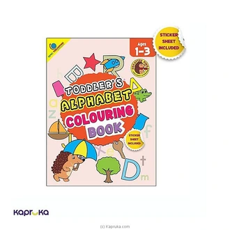 Toddler S Alphabet Colouring Book Age 1-3  Online for none