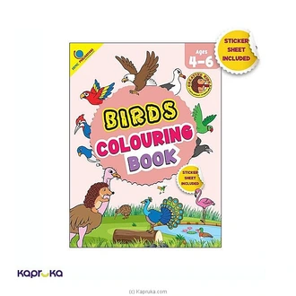 Birds Colouring Book Age 4-6  Online for none