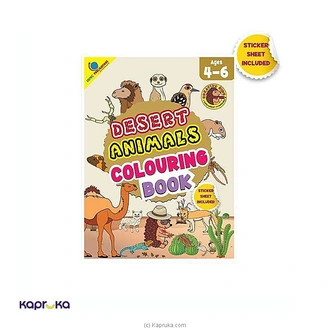 Desert Animals Colouring Book Age 4-6  Online for none