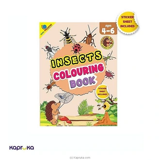 Insects Colouring Book Age 4-6  Online for none