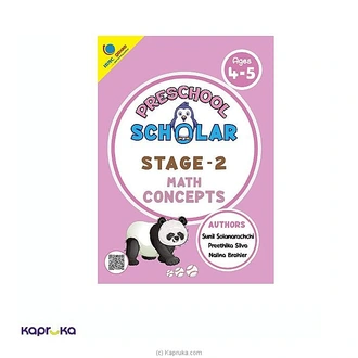 Preschool Scholar  Stage 2 Math Concepts Buy IBMC Lanka (Pvt) Ltd Online for specialGifts