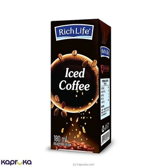 RichLife Iced Coffee Tetra - 180ml Buy Online Grocery Online for specialGifts