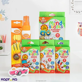 Bright Minds Gift Set With Eduaides Educational Flash Cards And  Online for none