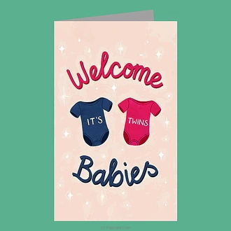 ``Welcome Babies`` Greeting Card Buy Greeting Cards Online for specialGifts