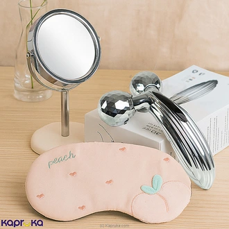 Self Care Ritual Glow Set With A Fashion Mirror, Sleep Mask, And A 3D Massager Buy Fashion | Handbags | Shoes | Wallets and More at Kapruka Online for specialGifts
