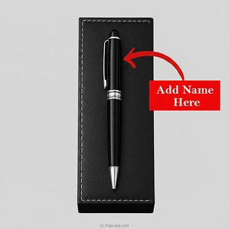 Personalized Signature Pen ~ Black with Pen Box Buy Best Sellers Online for specialGifts