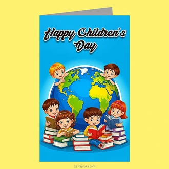Children`s Day Greeting Card  Online for none