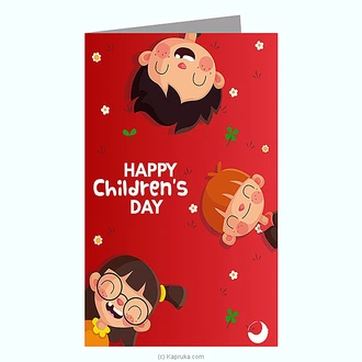 Children`s Day Greeting Card  Online for none