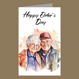 Elder`s Day Greeting Card  Online for none