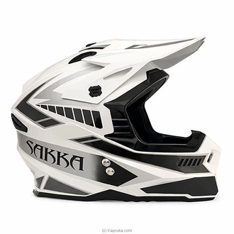 HHCO Helmet SAKKA FS White and Silver - 0702 Buy Automobile Online for specialGifts
