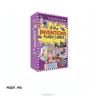 99 Questions Answers Inventions Flash Cards at Kapruka Online