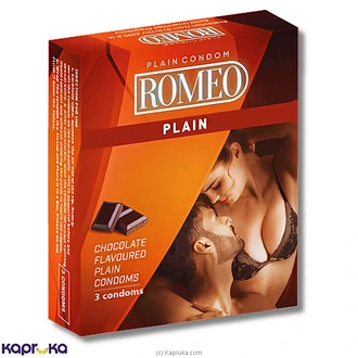 ROMEO Chocolate Flavoured Plain Condoms Buy ROMEO Online for specialGifts
