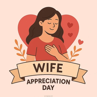 Wife Appreciation Day Buy NA Online for specialGifts