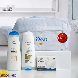 Dove Beauty Pack For Her With Free Toiletries Pouch  Online for none