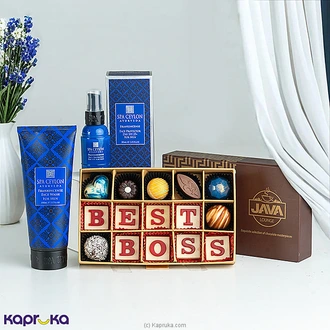 Best Boss Gift Set With Java Chocolate Box And Spa Ceylon Products Buy Gift Sets Online for specialGifts
