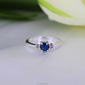 TASH GEM AND JEWELLERY NATURAL BLUE SAPPHIRE AND PINK SAPPHIRE STONE RING TS-K103 Buy Tash gem and jewelry Online for specialGifts