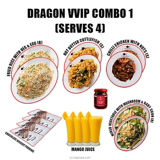 Dragon VVIP Combo 1 (serves 4) - KPV1  Online for none