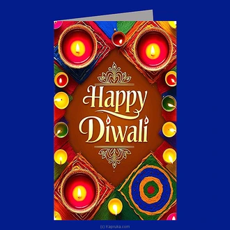 Happy Diwali Greeting Card  Online for none