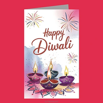 Happy Diwali Greeting Card  Online for none
