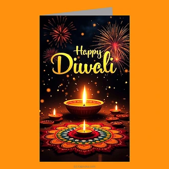 Happy Diwali Greeting Card  Online for none