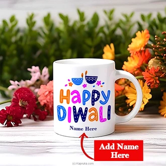 Personalized ``happy Diwali`` Mug  Online for none