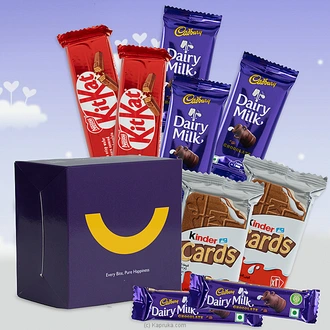 Kit Kat, Cadbury  Kinder Chocolate Celebration Gift Box Buy combo gift pack Online for specialGifts