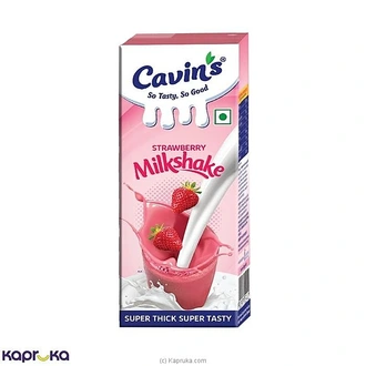 Cavin`s Milkshake Strawberry 170ml Buy Online Grocery Online for specialGifts