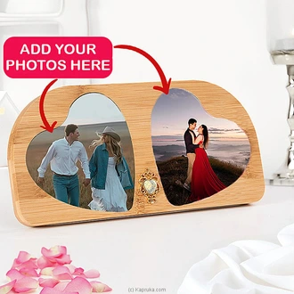``Two Hearts`` Valentine Picture Frame Buy personalized gifts Online for specialGifts