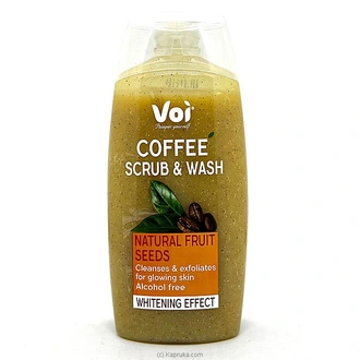 VOI SCRUB AND WASH COFFEE 400ML Buy Cosmetics Online for specialGifts