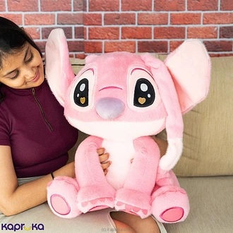 Fluffy Angel Stitch Plush Toy - 20 Inches  Online for none