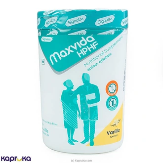 Maxvida Hphf Vanilla 400g Buy Pharmacy Items Online for specialGifts