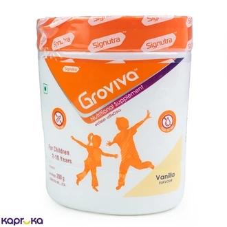 Groviva Vanilla 200 G Child Nutrition Supplement Buy Pharmacy Items Online for specialGifts