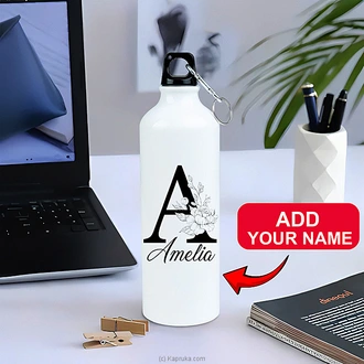 Personalized Name With Initial Bottle Buy personalized gifts Online for specialGifts