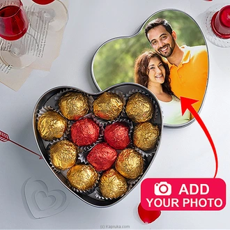 Personalized Heart Shaped Chocolate Box For Valentine Buy personalized gifts Online for specialGifts