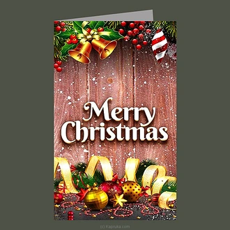 ``merry Christmas`` Greeting Card  Online for none