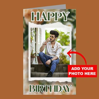 Customized ``Happy Birthday`` Greeting Card Buy personalized gifts Online for specialGifts