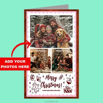 Customized Christmas Greeting Card  Online for none