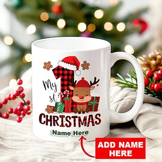 Personalized ``my 1st Christmas`` Mug  Online for none