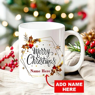 Personalized ``merry Christmas`` Mug  Online for none