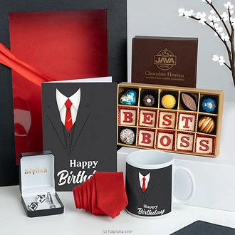 Premium Happy Birthday Best Boss Gift Set - The Executive Collec  Online for none