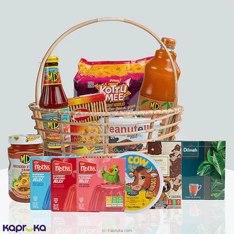 Bright Delights Grocery Hamper - Top Selling Hampers In Sri Lanka Buy Best Sellers Online for specialGifts