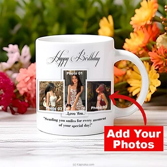 Personalized ``Happy Birthday`` Photo Mug Buy personalized gifts Online for specialGifts