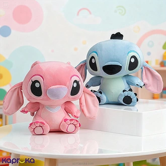 Stitch And Angel Plush Toy Duo - Cute Soft Couple Set Buy Soft and Push Toys Online for specialGifts