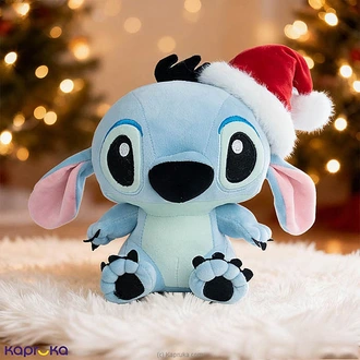 Stitch Plush Toy With Christmas Hat- 10 Inches  Online for none