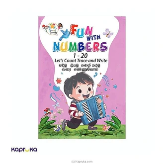 FUN WITH NUMBERS 1-20 LET S COUNT TRACE AND WRITE Buy M D GUNASENA AND COMPANY (PVT) LTD Online for specialGifts