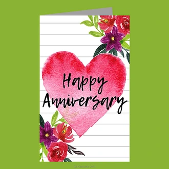 ``Happy Anniversary`` Greeting Card Buy Greeting Cards Online for specialGifts